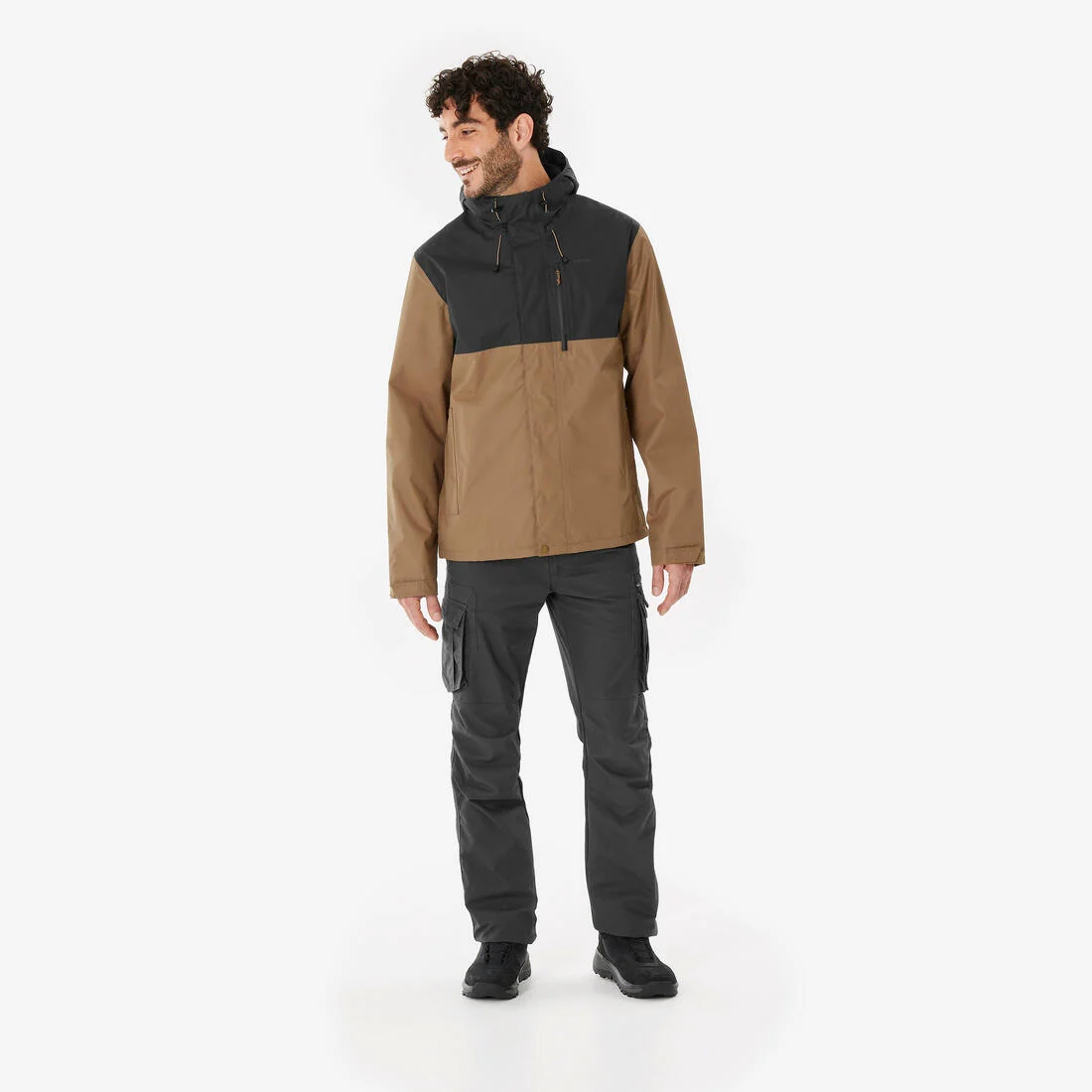 Men’s waterproof hiking jacket, NH500 — تصویر 5