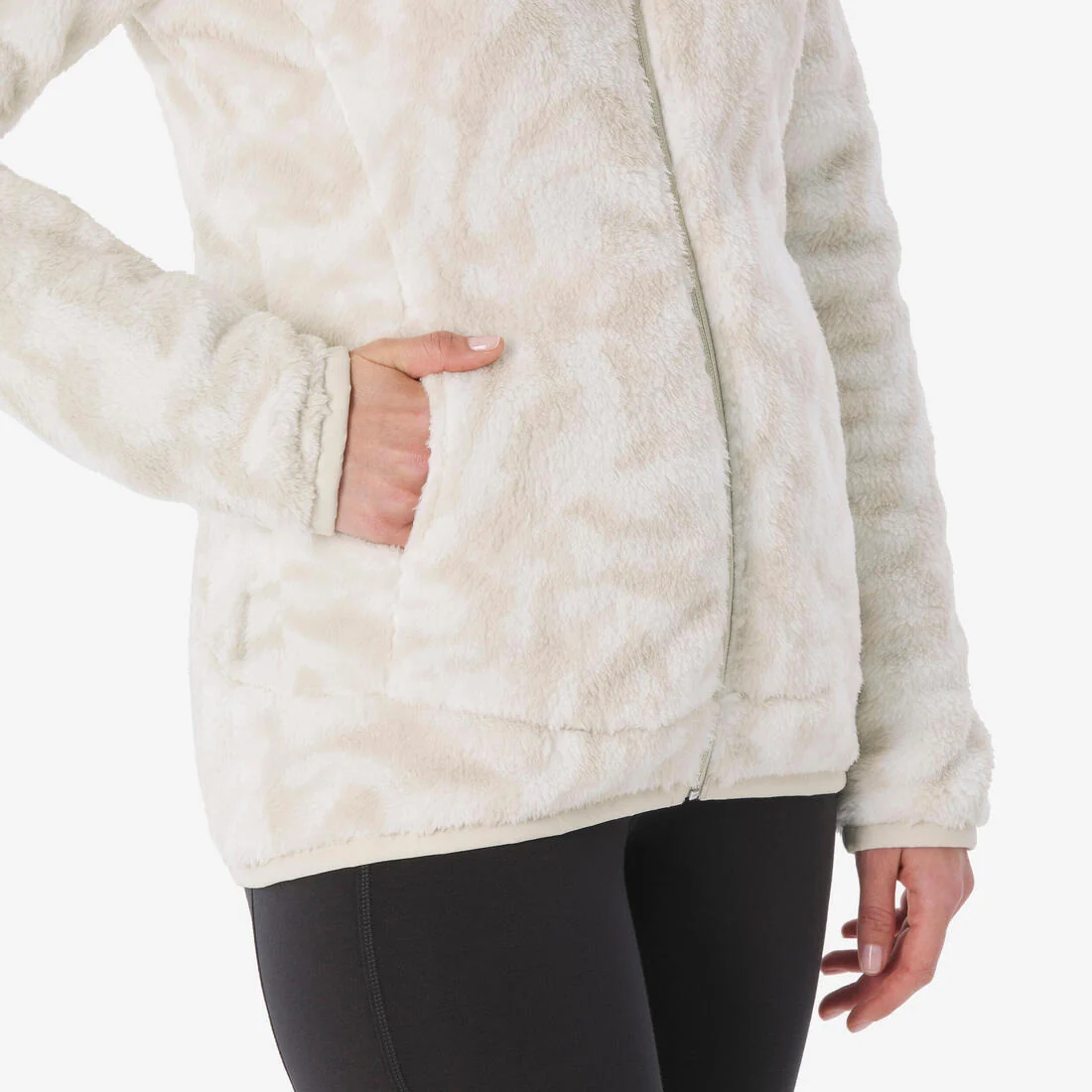 Women’s Warm Hiking Fleece Jacket NH500 — تصویر 7