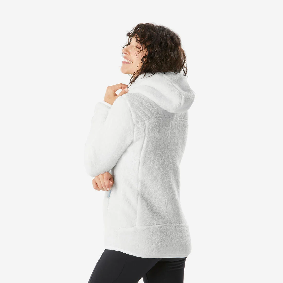 Women’s Warm Hiking Fleece Jacket NH500 — تصویر 8