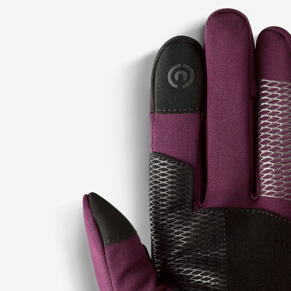 Adults’ trekking tactile stretch gloves, MT500 — تصویر 8