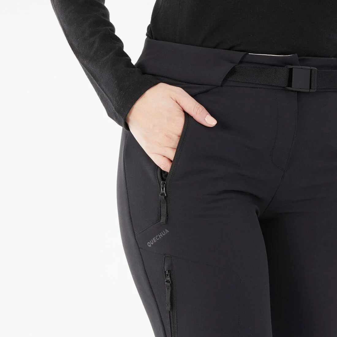Women’s warm and water-repellent hiking trousers, SH500 — تصویر 6
