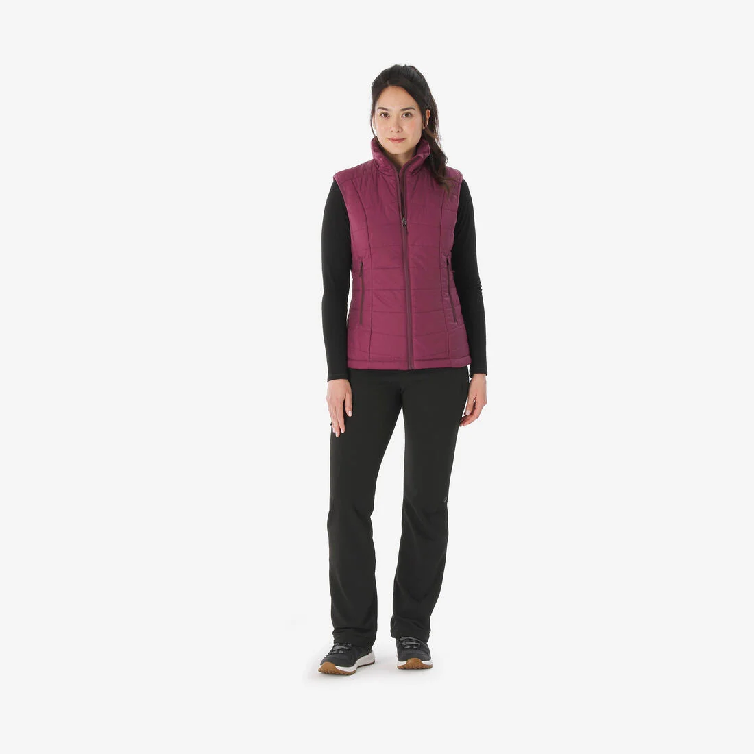 Women’s warm and water-repellent hiking trousers, SH500 — تصویر 2