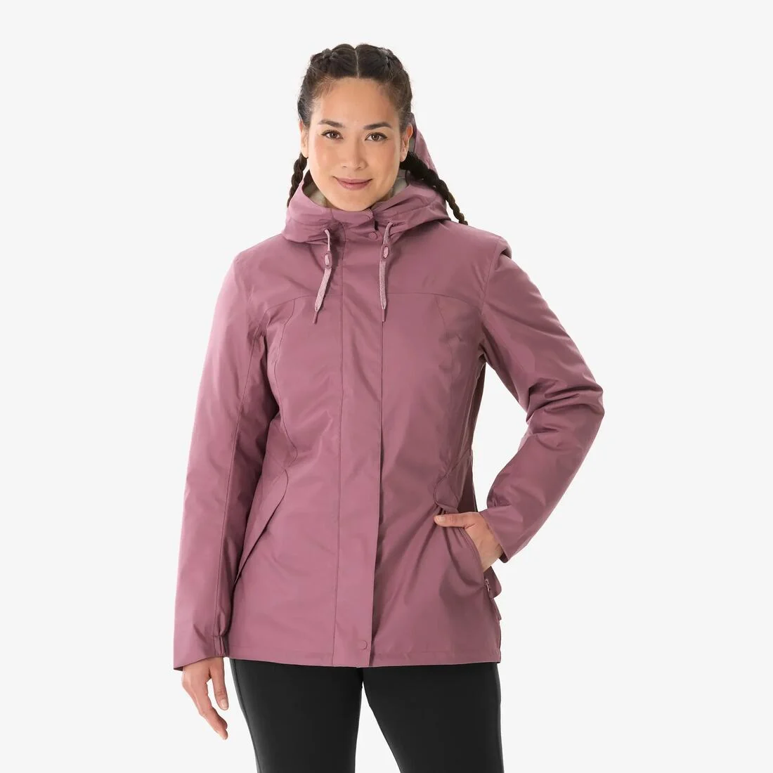 Women’s waterproof hiking jacket -10°C NH500 — تصویر 2