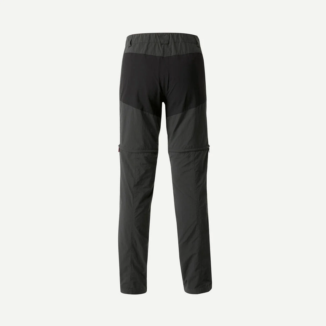 Women's Mountain Trekking 2-in-1 Zip-Off Trousers MT100 - grey — تصویر 2