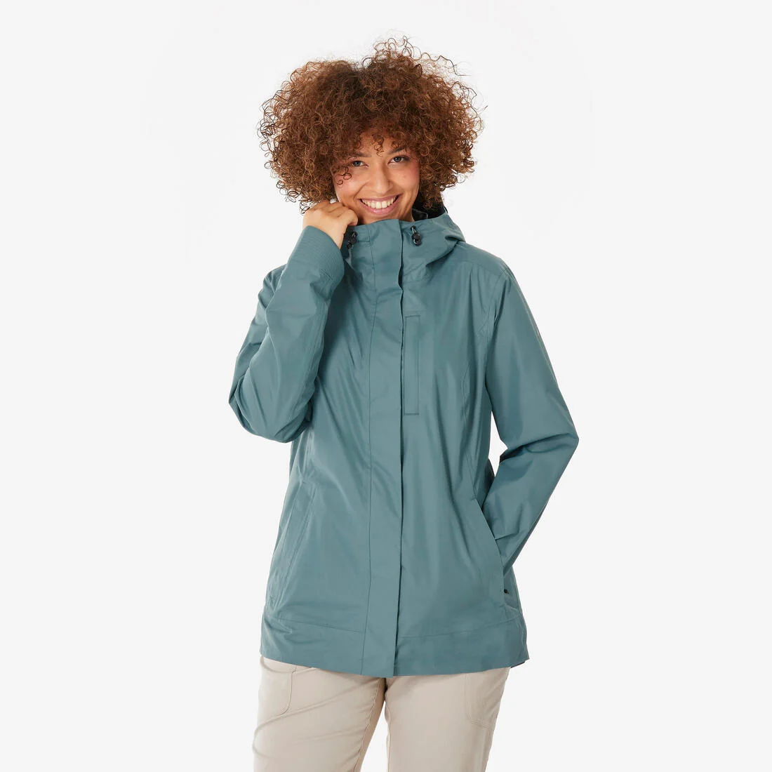Women's Hiking Waterproof Jacket NH500 — تصویر 1