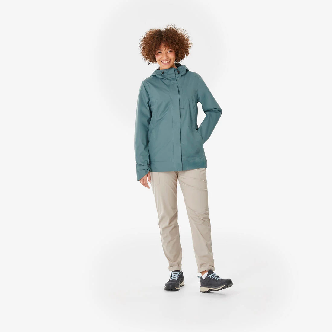Women's Hiking Waterproof Jacket NH500 — تصویر 6