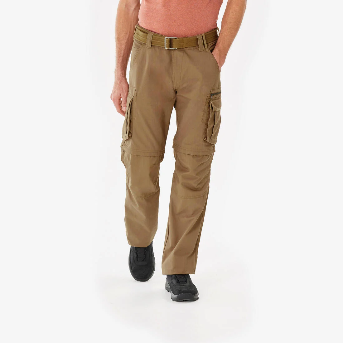 Men’s modular hiking cargo trousers, TRAVEL 500 Modul — تصویر 2