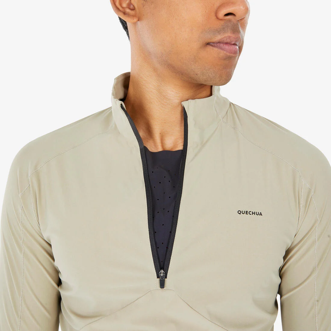 Men's Anti-UV Long-sleeved Hiking T-Shirt - MH500 — تصویر 6