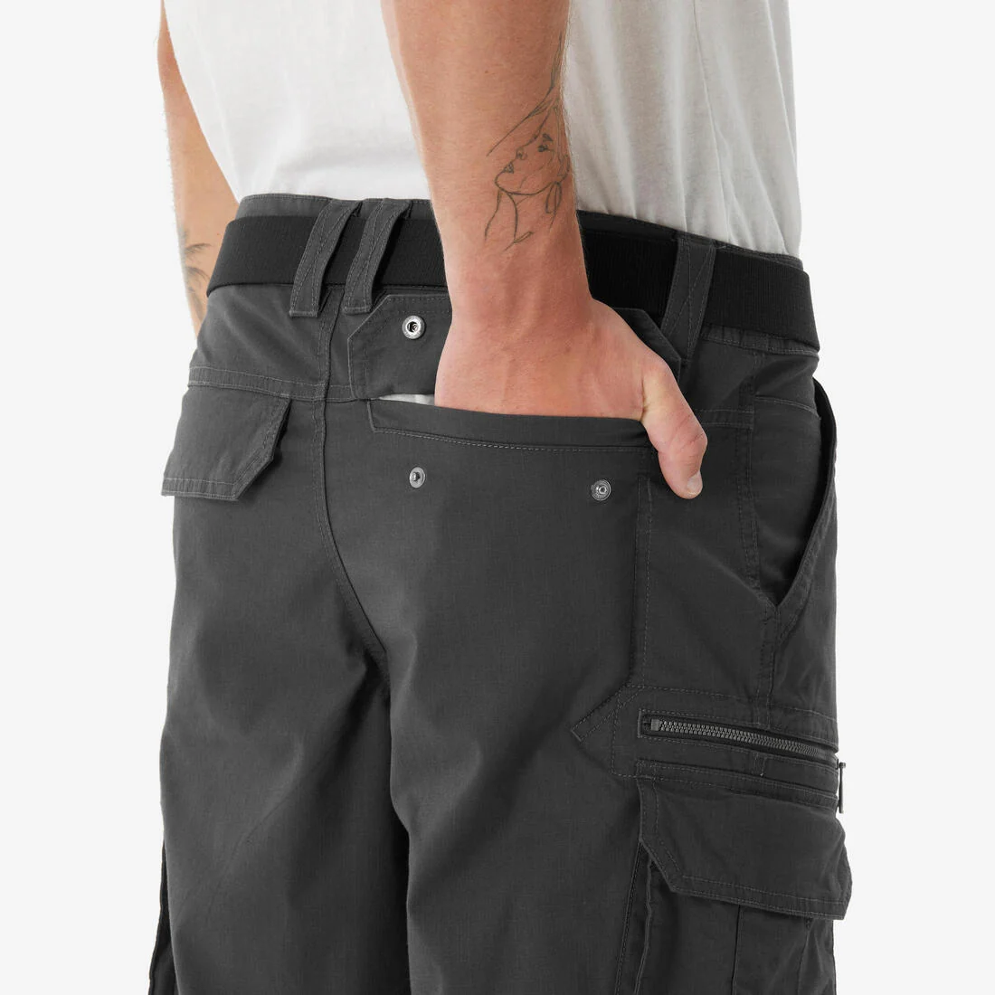 Men's Hiking Pants NH500 Cargo — تصویر 7