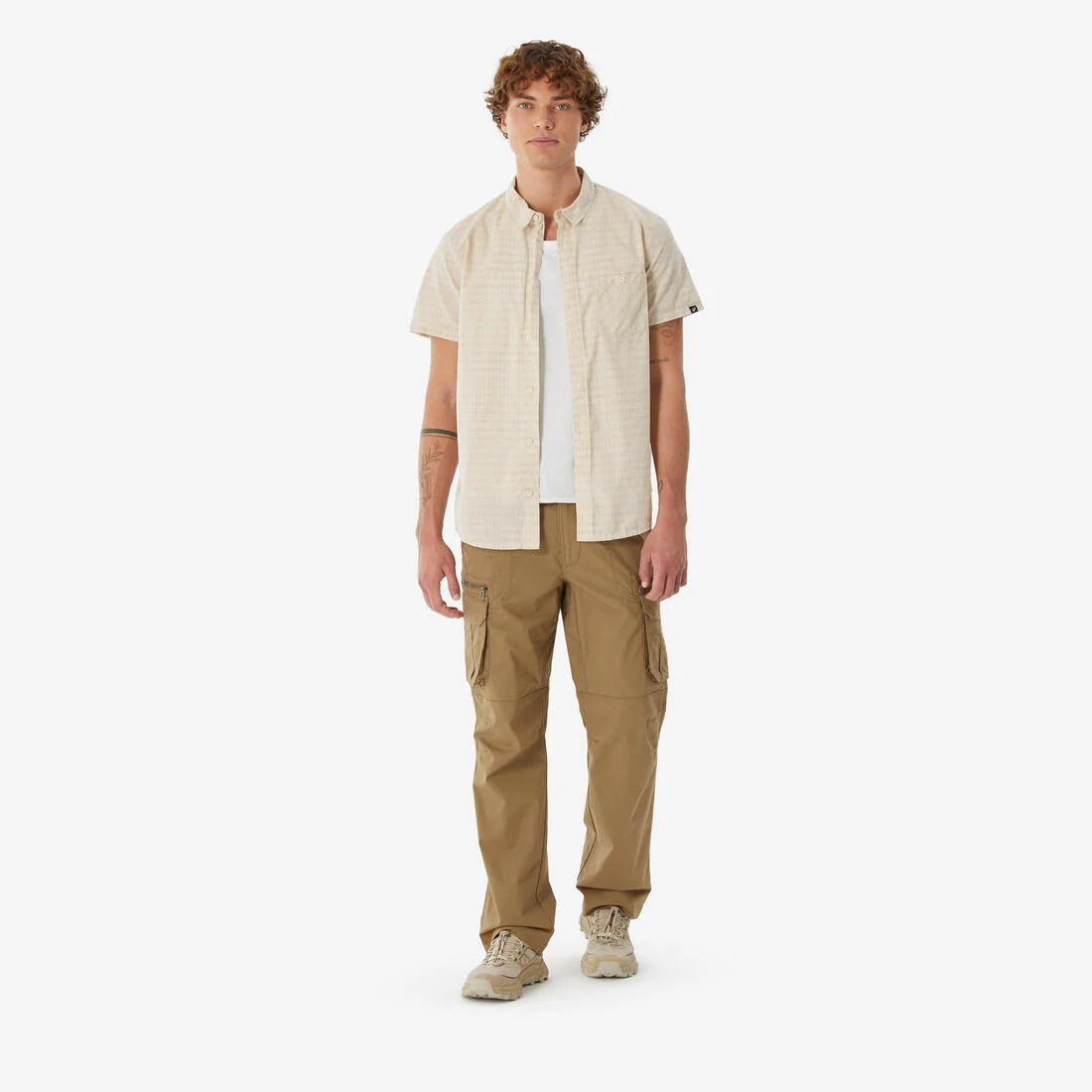Men's Hiking Pants NH500 Cargo — تصویر 4