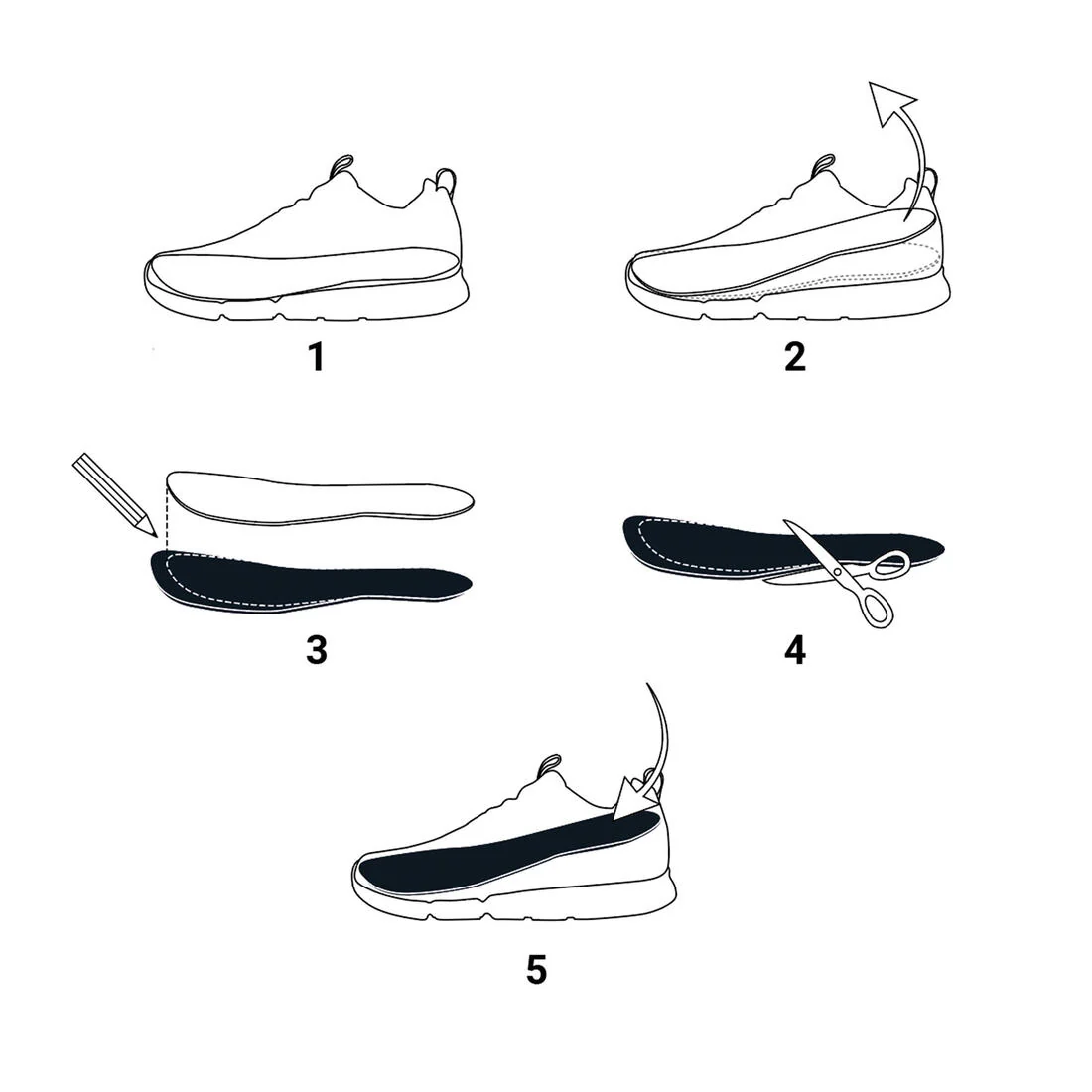 W500 Memory Foam Insoles — تصویر 6