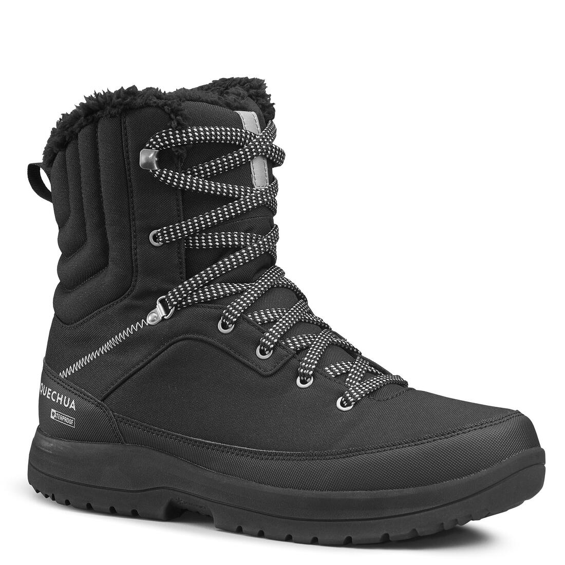 Men's Waterproof Snow Boots NH100 Black — تصویر 2