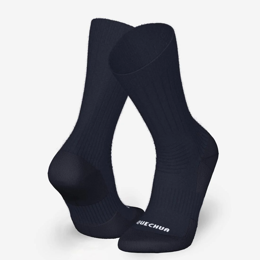 Warm hiking socks (2 pairs) for adults, Hike 100 Mid — تصویر 4