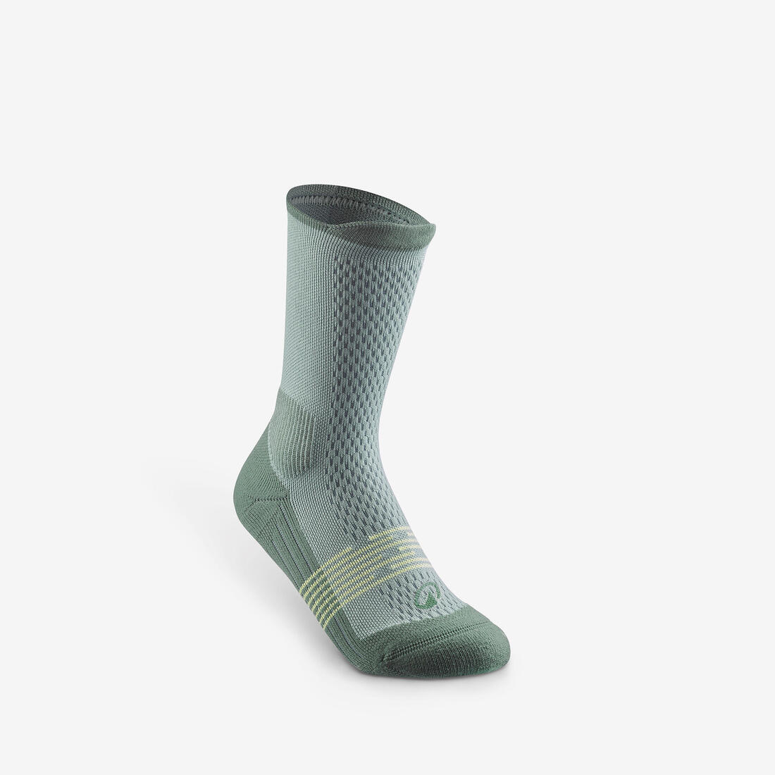 Kids’ High-leg Hiking Socks Hike 500 (2 Pairs) Size Jr 10 to Sr 6 — تصویر 3