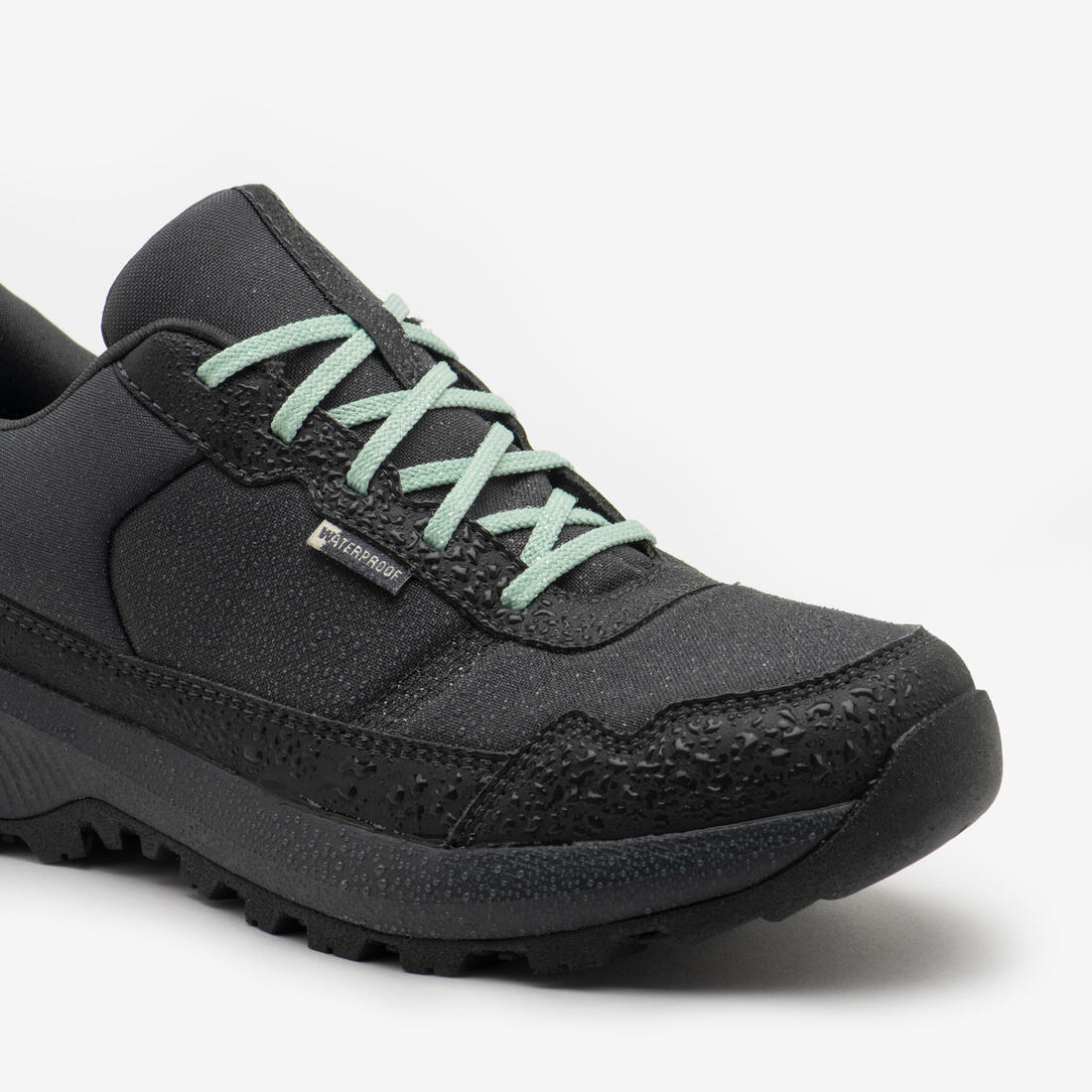 Women's Waterproof Walking Boots NH100 Grey — تصویر 6