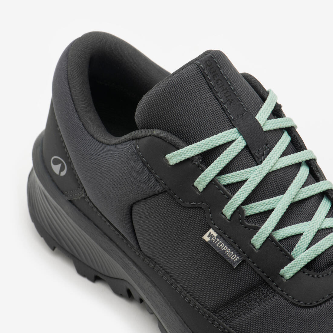 Women's Waterproof Walking Boots NH100 Grey — تصویر 8