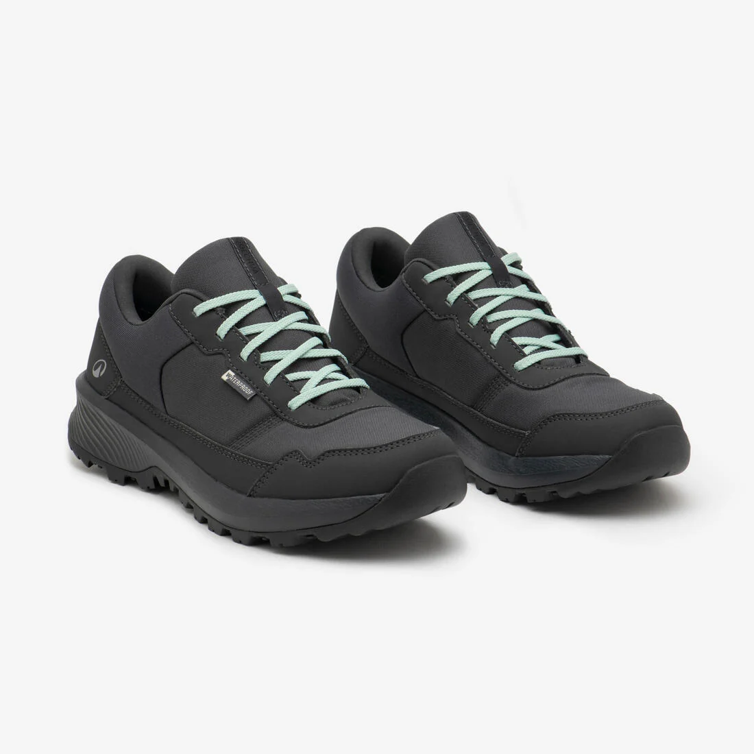 Women's Waterproof Walking Boots NH100 Grey — تصویر 2