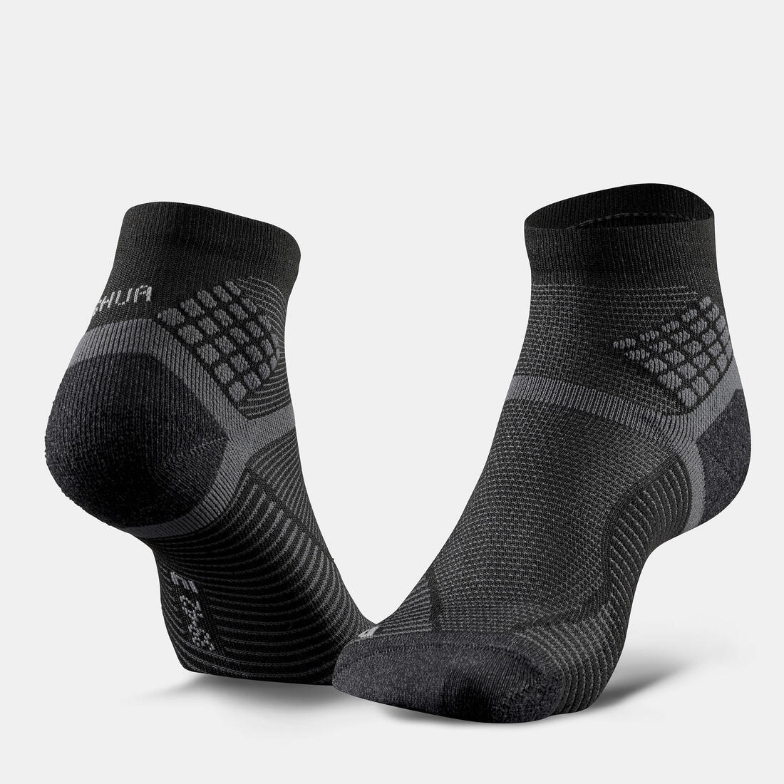 Adult mid-height hiking socks (2 pairs) Hike 500 — تصویر 7