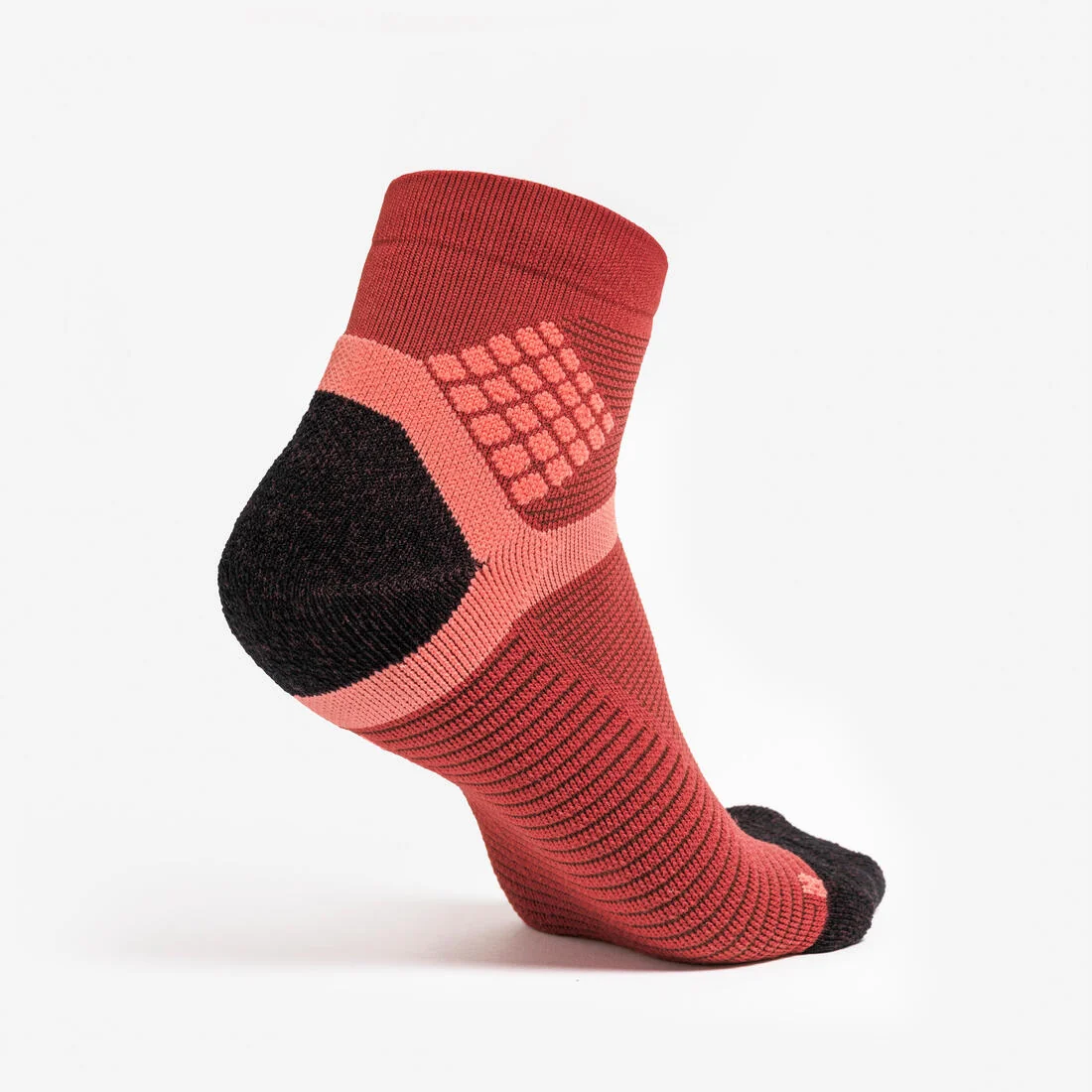 Adult mid-height hiking socks (2 pairs) Hike 500 — تصویر 8