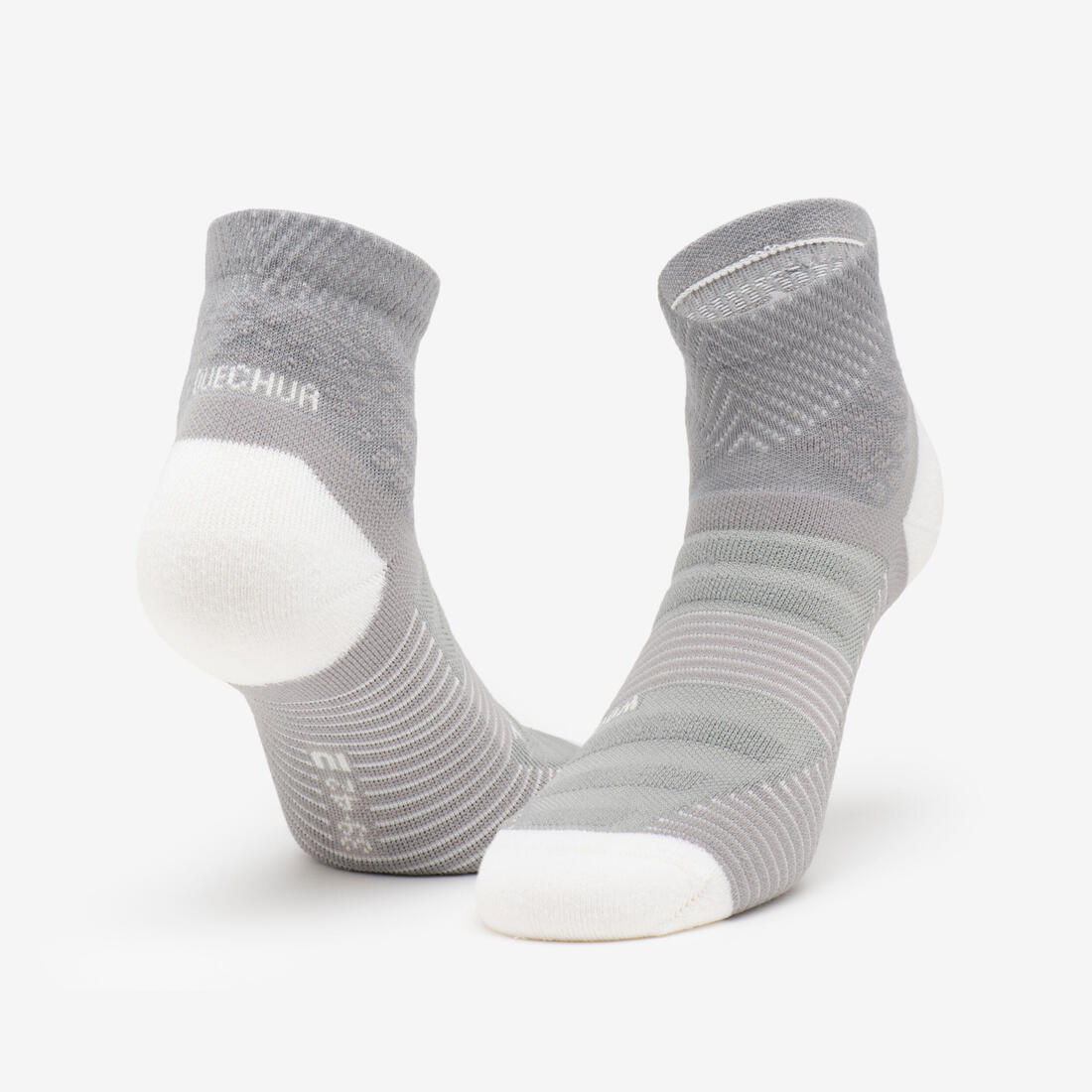Adults’ mid-length wool hiking socks (2 pairs), Hike 900 — تصویر 5