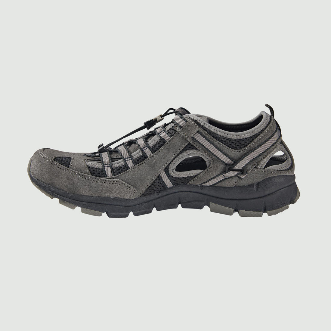 Men’s Hiking Shandals, NH100 Fresh - Grey — تصویر 3