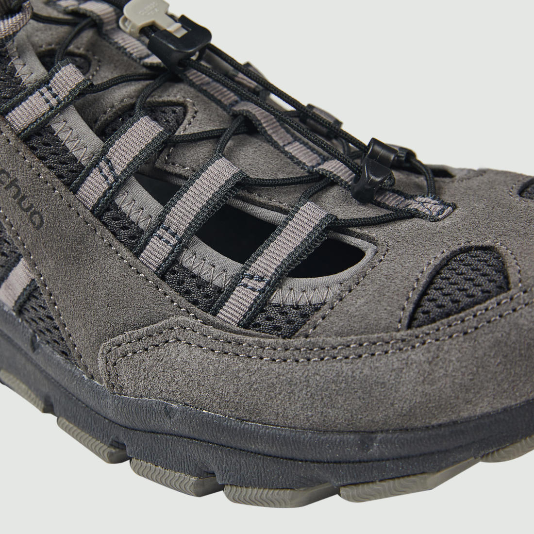 Men’s Hiking Shandals, NH100 Fresh - Grey — تصویر 2