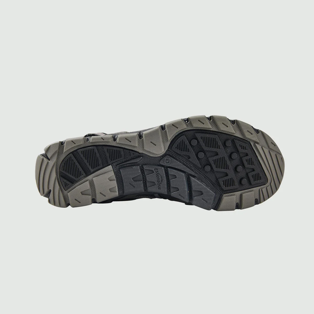 Men’s Hiking Shandals, NH100 Fresh - Grey — تصویر 4