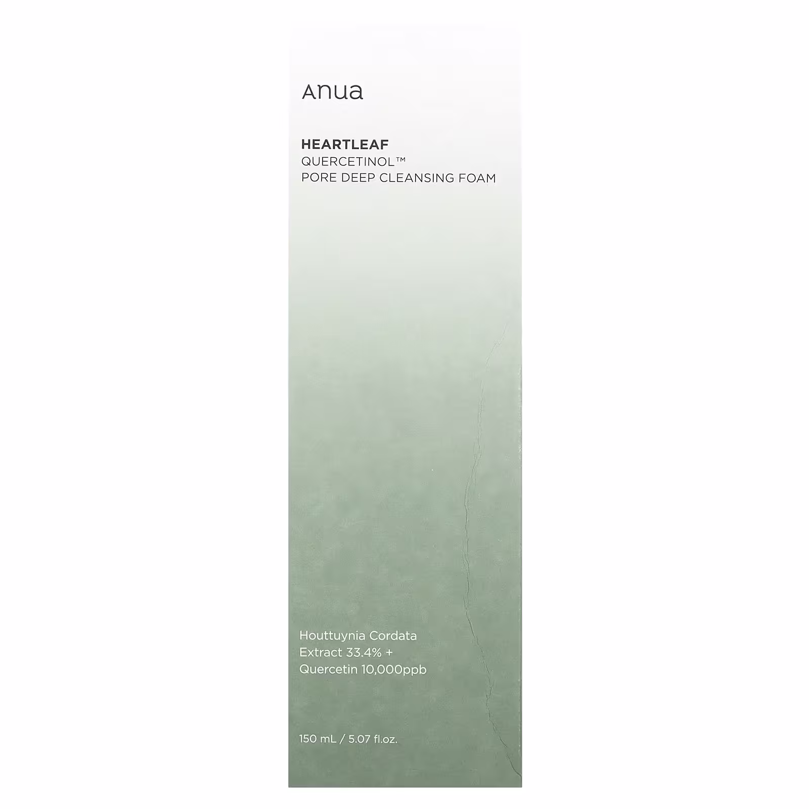 ANUA Heartleaf Quercetinol Pore Deep Cleansing Foam 150ml — تصویر 2