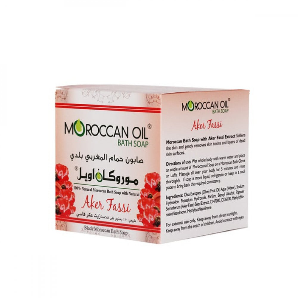 Moroccan Bath Soap Persian Aker 250ml + Loofah — تصویر 2