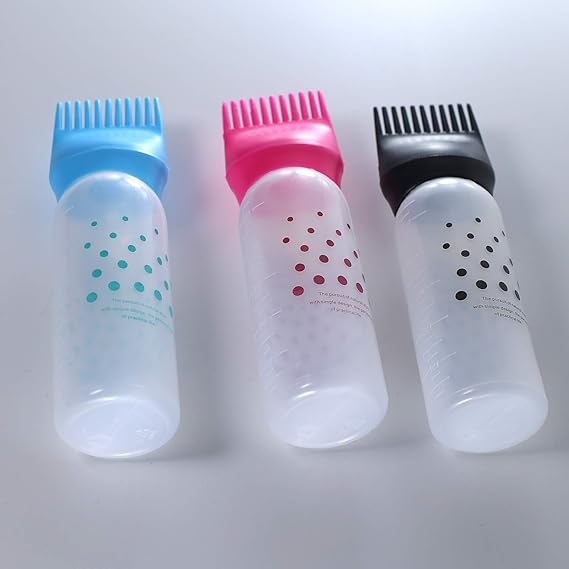 Dotted Hair Oil Applicator Bottle — تصویر 2