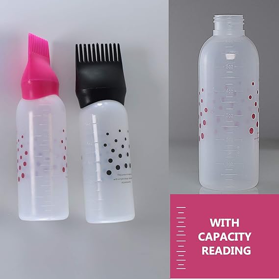 Dotted Hair Oil Applicator Bottle — تصویر 4