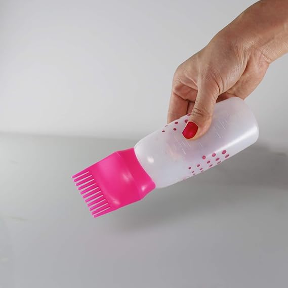 Dotted Hair Oil Applicator Bottle — تصویر 5
