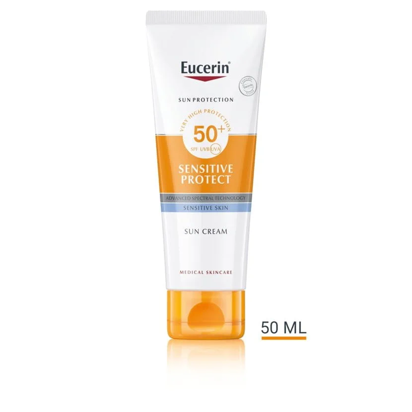 Eucerin Sun Sensitive Protect Cream SPF 50+ 50ml — تصویر 1