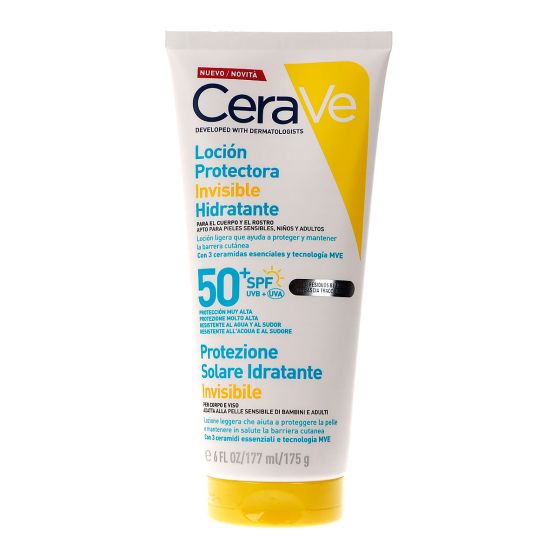 CeraVe Invisible Hydrating Sunscreen SPF50+ 177ml — تصویر 1