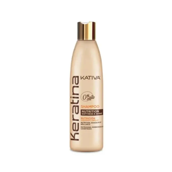 Kativa Keratin Softness & Shine Shampoo 250ml — تصویر 1