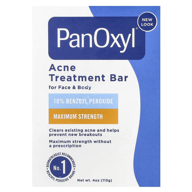 PanOxyl Acne Bar 10% Benzoyl Peroxide 113g — تصویر 1