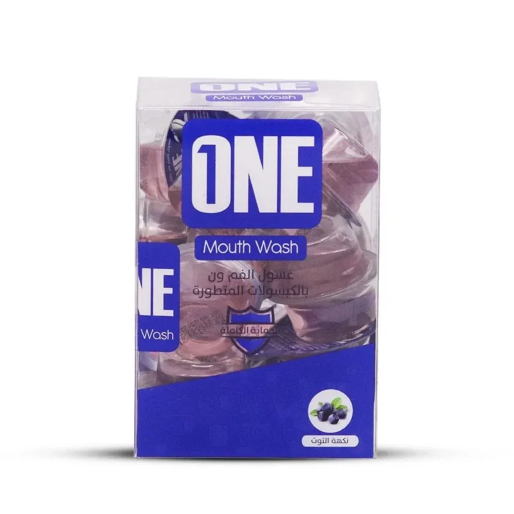One Advanced Capsule Mouthwash Berries 20 Caps — تصویر 1