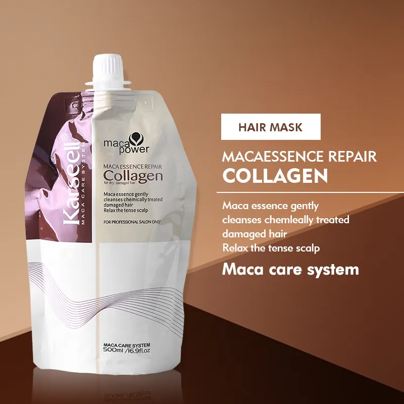 Karseell Maca Essence Collagen Hair Mask 500ml — تصویر 3