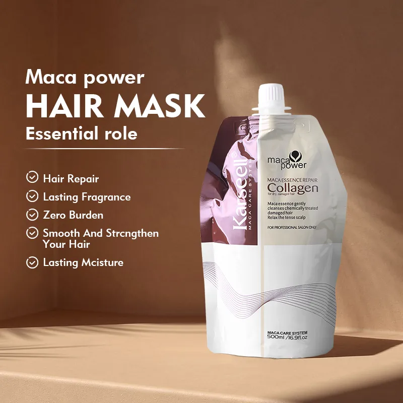 Karseell Maca Essence Collagen Hair Mask 500ml — تصویر 2