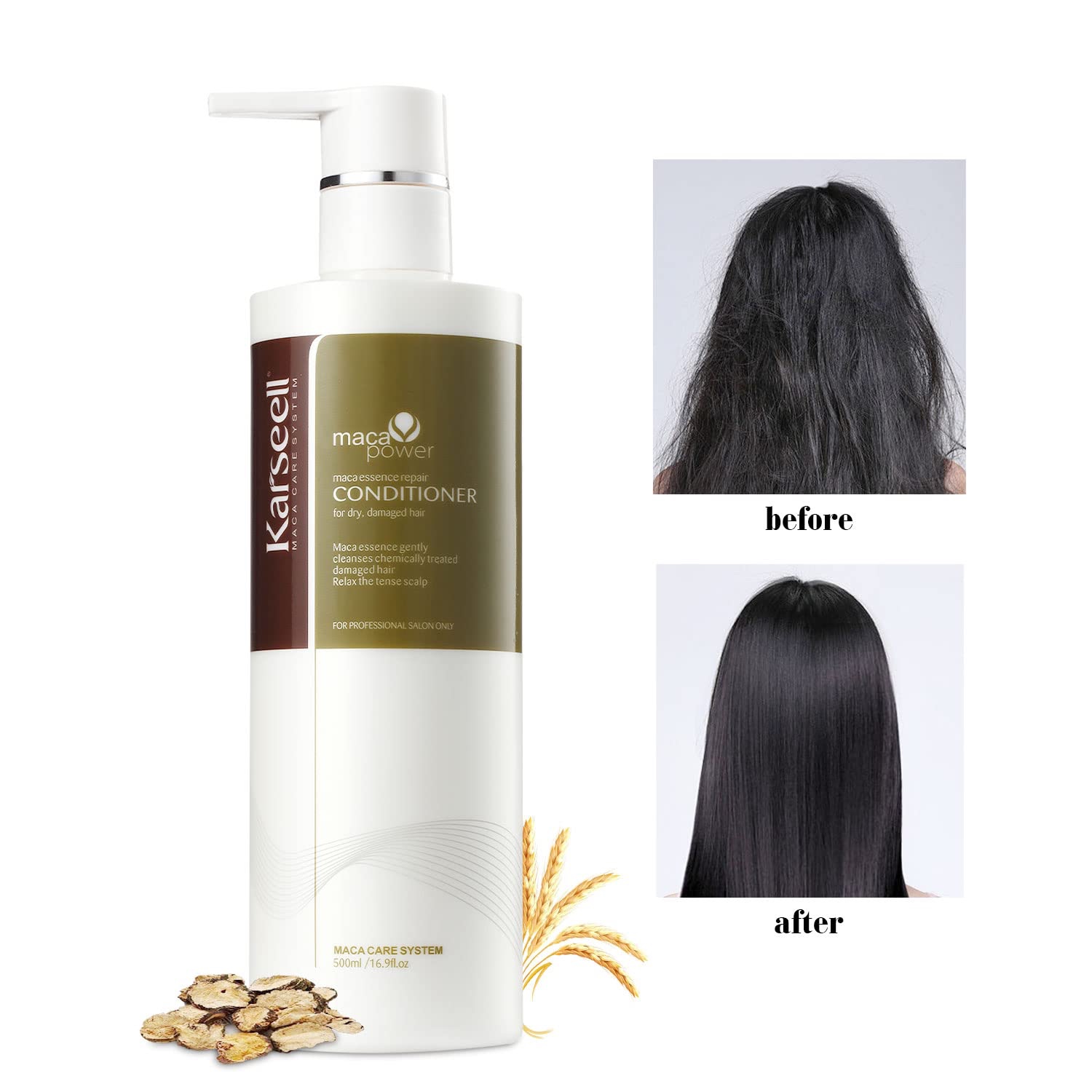 Karseell Organic Argan Oil Hair Conditioner 500ml — تصویر 3
