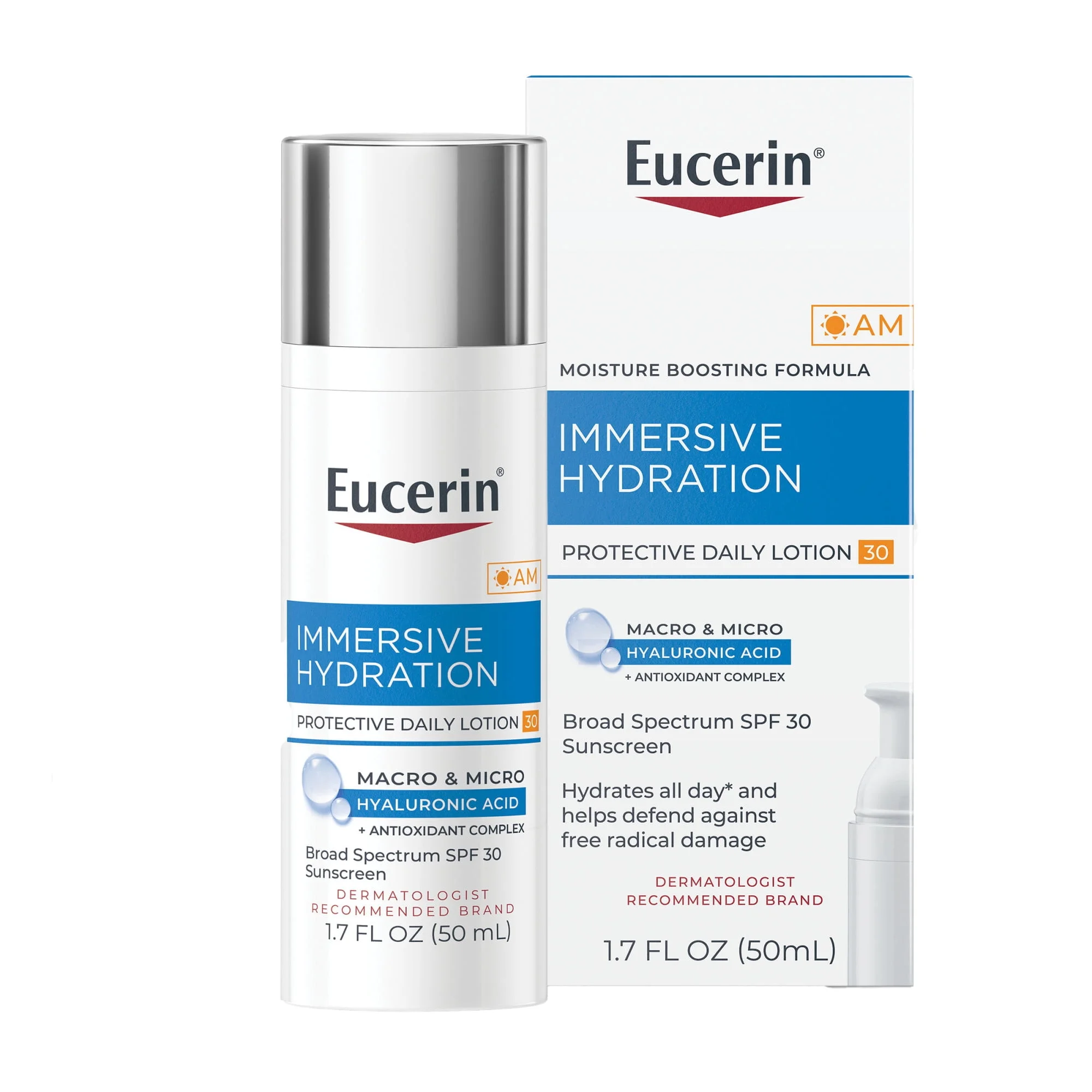 لوشن يوسرين إمرسيف هايدريشن اليومي واقي شمس SPF30 ترطيب مكثف 50مل — تصویر 1