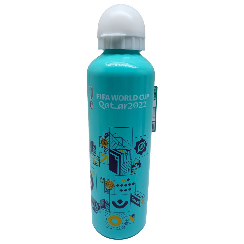 Fifa - 2022 Kasheeda Aluminium Water Bottle - Teal - 750ml — تصویر 1