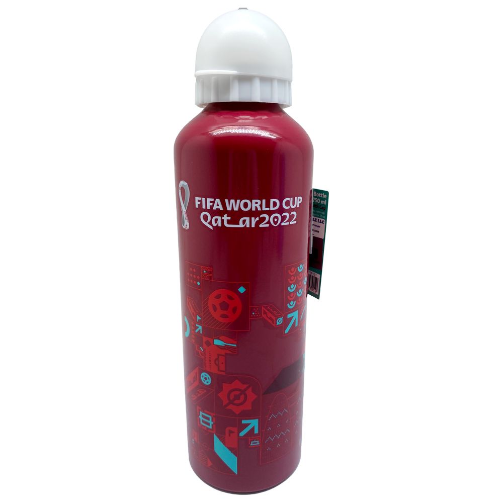 Fifa - 2022 Kasheeda Aluminium Water Bottle - Brown - 750ml — تصویر 1