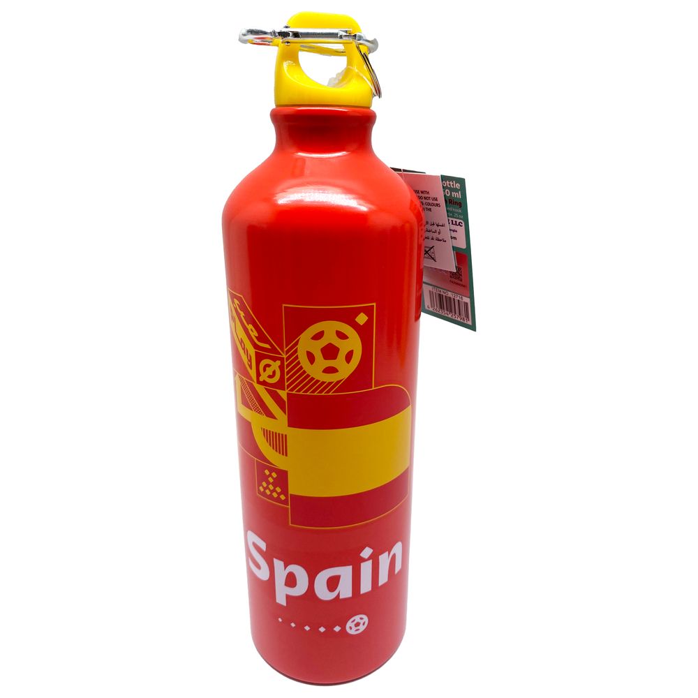 Fifa - 2022 Country Aluminium Water Bottle - Spain - 750ml — تصویر 1
