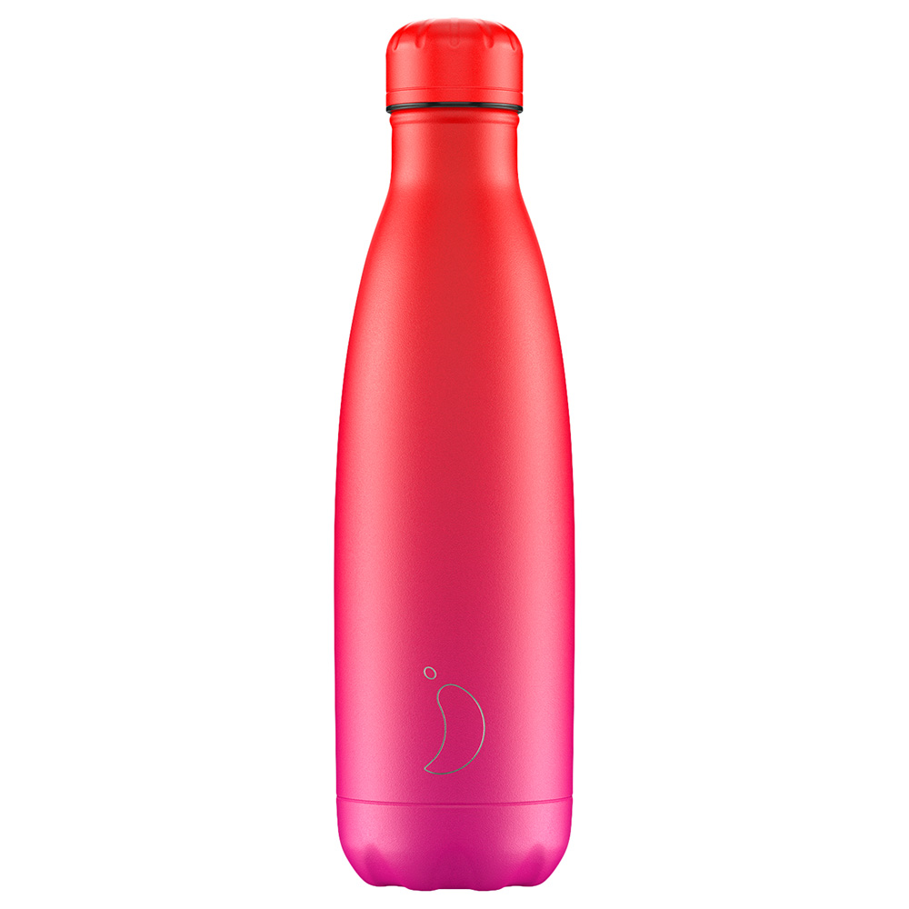 Chilly's - Gradient Hot Pink Bottle - 500ml — تصویر 1