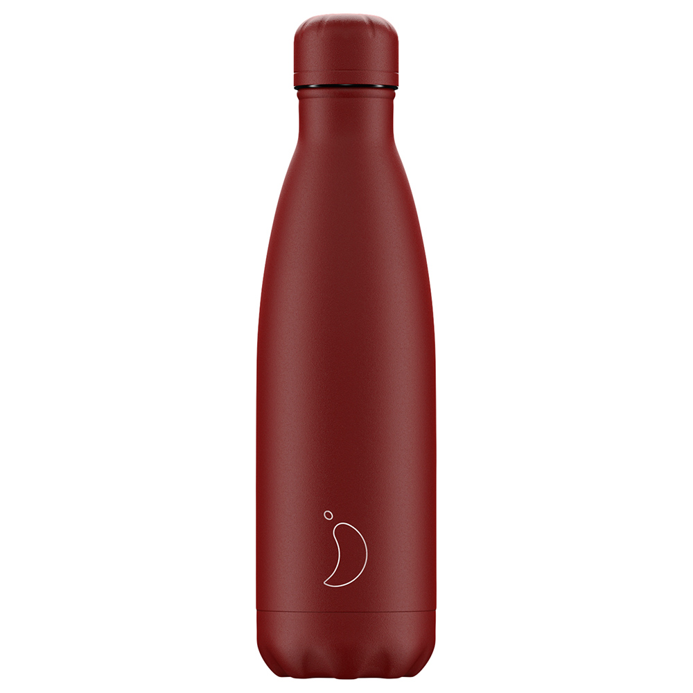 Chilly's - Matte All Red Bottle - 500ml — تصویر 1