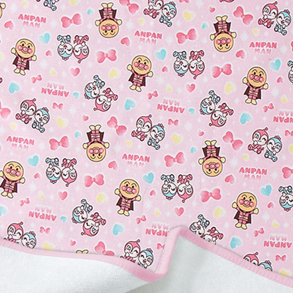 Star Babies - Microfiber Hooded Towel With Reusable Changing Mat - White/Pink — تصویر 4