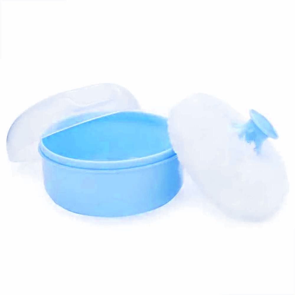 Star Babies - Powder Puff & Disposable Bibs 10pcs With Disposable Changing Mat 10pcs - Blue — تصویر 5