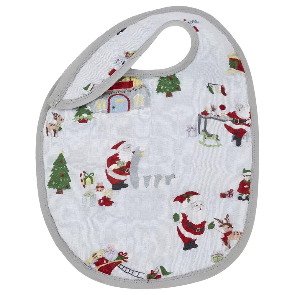Little West Street - Santa's Workshop Bib — تصویر 1