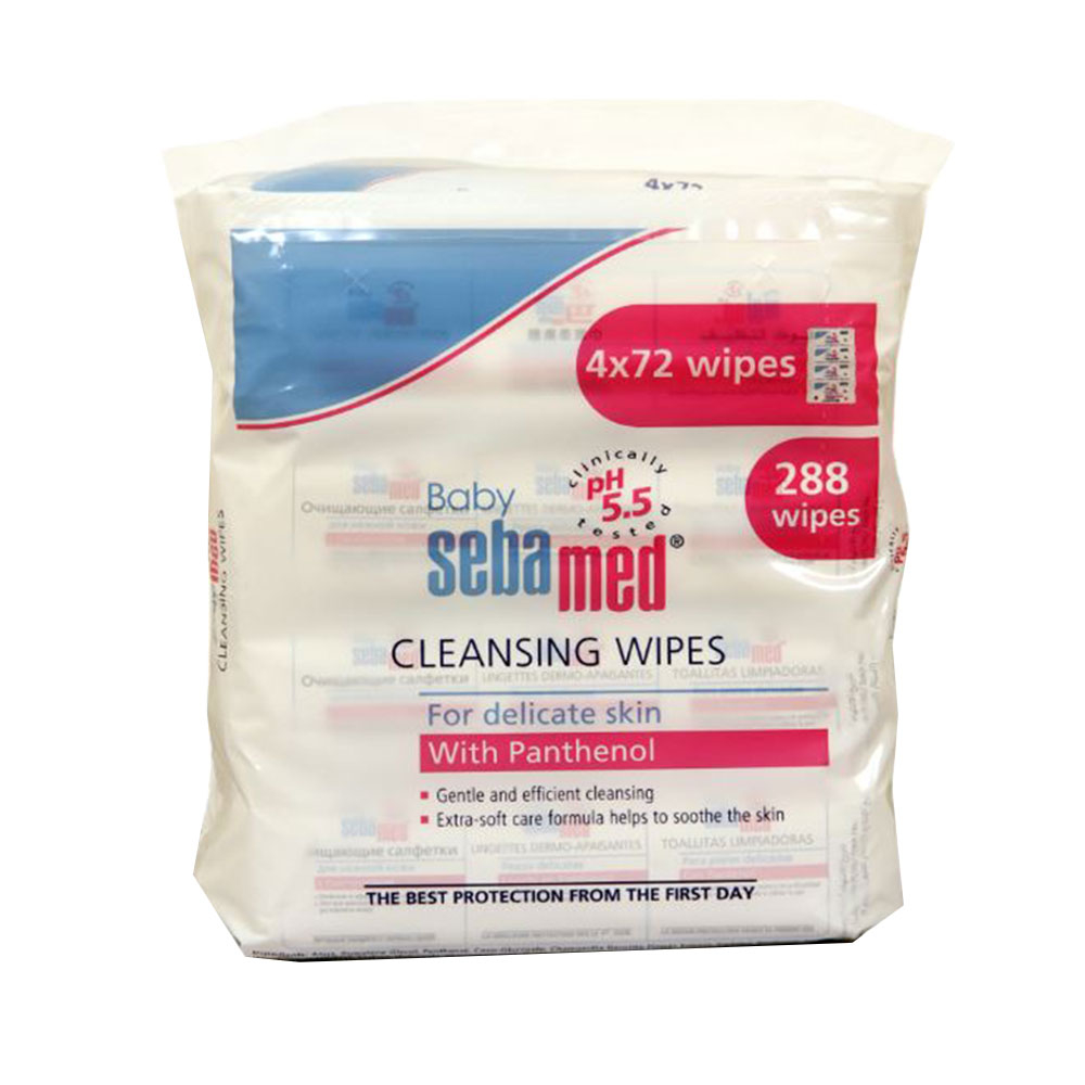 Sebamed Baby Cleansing Wipes - 288 wipes — تصویر 2